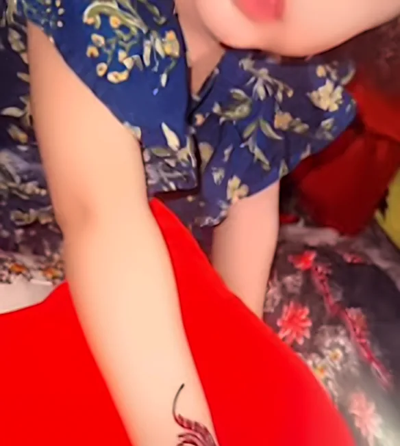 Mehndi in progress by Glow Beauty Salon Kasur